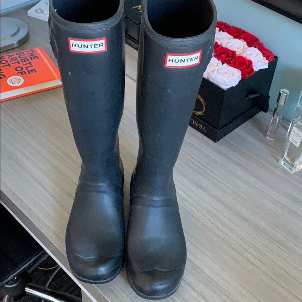 Hunter rain boots